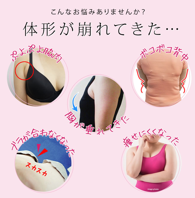 【脇肉キャッチャー】脇肉・贅肉をバストに変える補正ブラ
